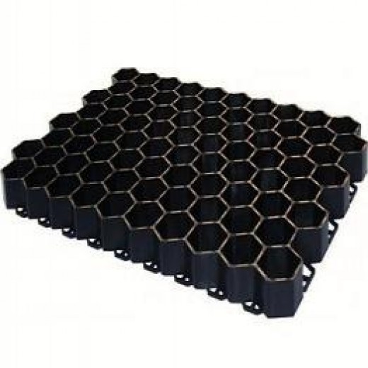 Решетка газонная Gidrolica Eco Standart РГ-70.40.3,2 - пластиковая черная в Липецк
